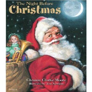 The Night Before Christmas Hardcover Book By Clement Clarke Moore Illustrated By